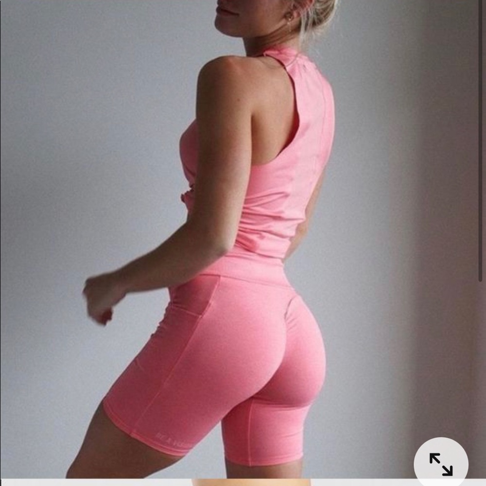 Gymshark Sol Lift shorts Coral